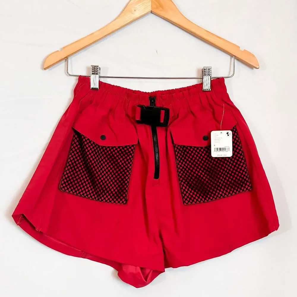 NWT FP MOVEMENT Free People Adventure Short in Lovestruck Rose Pink Sz. S - Picture 4 of 8